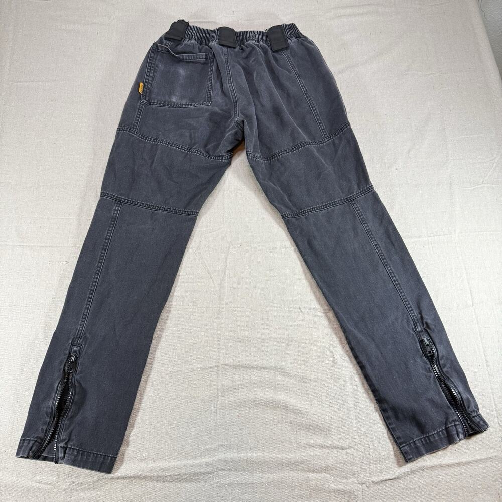 BLACKTAILOR Utility Cargo Pants Black Elastic Waist Men's 24W Unstretched Tech